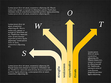 Boîte à outils matricielle Swot, Diapositive 9, 03621, Modèles commerciaux — PoweredTemplate.com