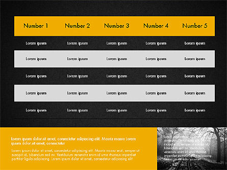Concepto de presentación fragmentada, Diapositiva 16, 03623, Plantillas de presentación — PoweredTemplate.com