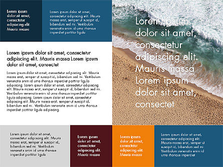 Concept de présentation fragmenté, Diapositive 2, 03623, Modèles de présentations — PoweredTemplate.com