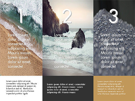 Concepto de presentación fragmentada, Diapositiva 6, 03623, Plantillas de presentación — PoweredTemplate.com
