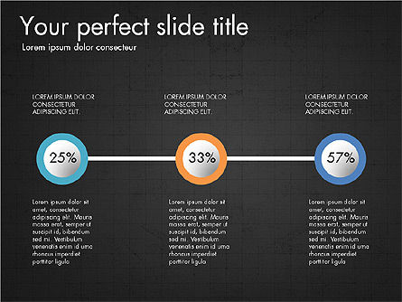 Slide Deck with Checkpoints and Timeline, Slide 10, 03624, Presentation Templates — PoweredTemplate.com
