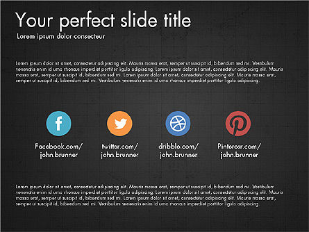 Slide Deck with Checkpoints and Timeline, Slide 16, 03624, Presentation Templates — PoweredTemplate.com
