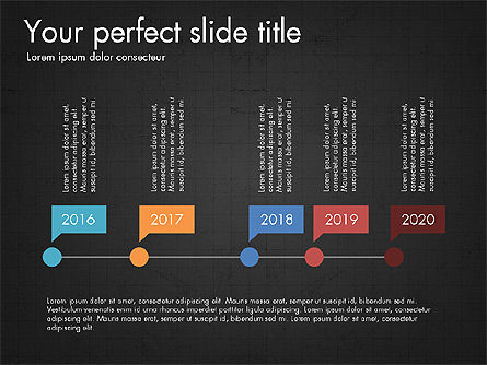 Slide Deck with Orbit Charts, Slide 13, 03625, Presentation Templates — PoweredTemplate.com
