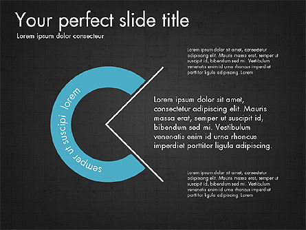 Slide Deck with Orbit Charts, Slide 9, 03625, Presentation Templates — PoweredTemplate.com