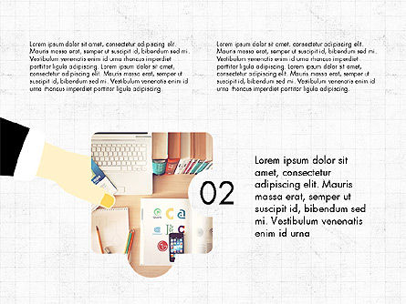 Teamwork Concept with Puzzle Pieces, Slide 6, 03626, Presentation Templates — PoweredTemplate.com