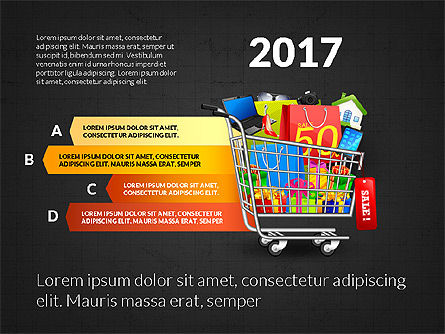 Consumo Infografía, Diapositiva 13, 03633, Infografías — PoweredTemplate.com