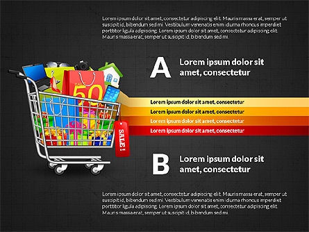 Infographie de la consommation, Diapositive 14, 03633, Infographies — PoweredTemplate.com