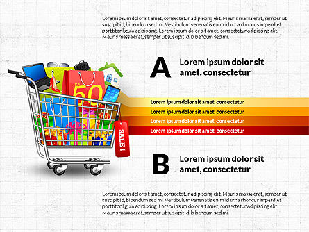 Infografica di consumo, Slide 6, 03633, Infografiche — PoweredTemplate.com