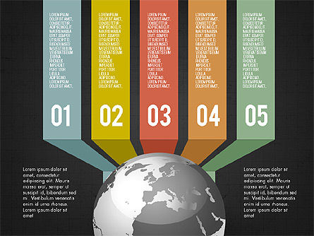Opciones Globales, Diapositiva 13, 03634, Diagramas de la etapa — PoweredTemplate.com