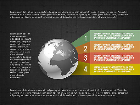 Opciones Globales, Diapositiva 14, 03634, Diagramas de la etapa — PoweredTemplate.com