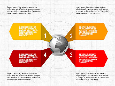 Pilihan Global, Slide 4, 03634, Diagram Panggung — PoweredTemplate.com