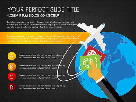 Infografis Bisnis Dengan Grafik, Slide 10, 03635, Infografis — PoweredTemplate.com
