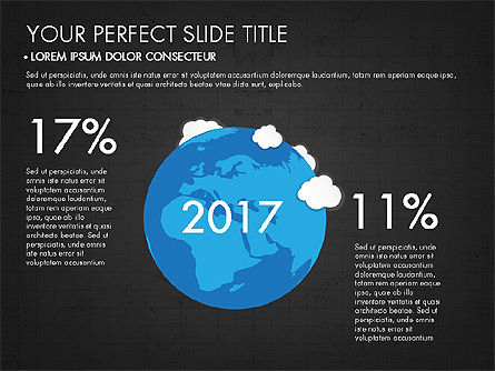 Infografía de negocios con gráficos, Diapositiva 15, 03635, Infografías — PoweredTemplate.com