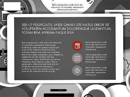 Team Presentation Deck Concept, Slide 14, 03636, Presentation Templates — PoweredTemplate.com