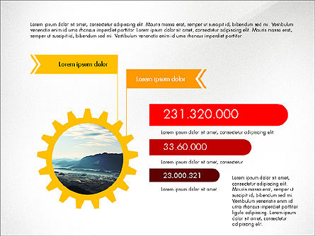 Cogwheels Dan Pilihan, Slide 7, 03637, Templat Presentasi — PoweredTemplate.com