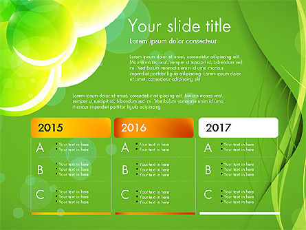 Presentatie in groene kleuren, Dia 11, 03642, Presentatie Templates — PoweredTemplate.com