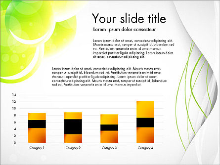 Presentation in Green Colors, Slide 6, 03642, Presentation Templates — PoweredTemplate.com