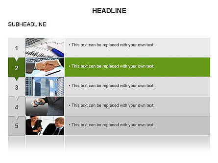 Caja de herramientas Agenda de negocios, Diapositiva 27, 03645, Tablas — PoweredTemplate.com