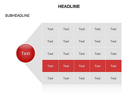 Circle and Options, Slide 31, 03650, Stage Diagrams — PoweredTemplate.com