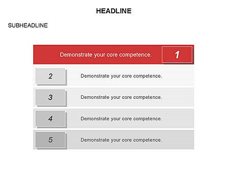 Lista de Agenda, Diapositiva 28, 03651, Diagramas de la etapa — PoweredTemplate.com