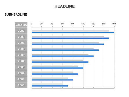 Data driven grafiek grafieken, Dia 10, 03656, Graph Charts — PoweredTemplate.com