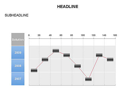 Datengesteuerte Diagrammdiagramme, Folie 29, 03656, Graph Charts — PoweredTemplate.com