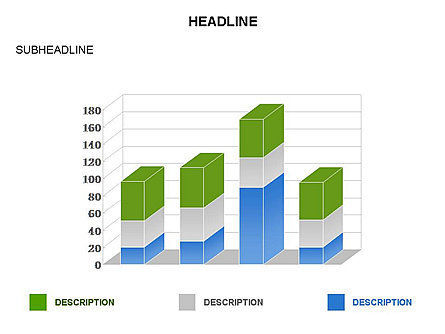 Diagramas de gráficos controlados por datos, Diapositiva 40, 03656, Gráficos — PoweredTemplate.com