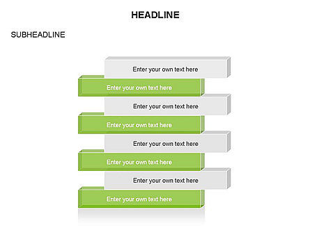 Text Parallelepipeds, Slide 23, 03658, Text Boxes — PoweredTemplate.com