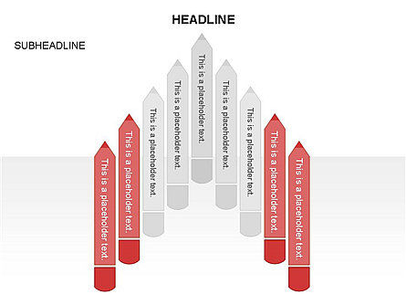 Pensil Agenda, Slide 38, 03659, Diagram Panggung — PoweredTemplate.com