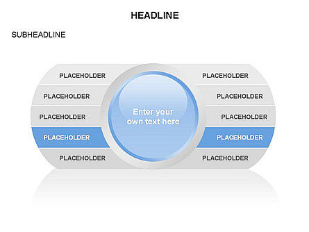 アジェンダのオプションとステージ, スライド 39, 03660, 段階図 — PoweredTemplate.com