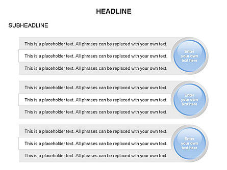 Options et étapes de l'agenda, Diapositive 40, 03660, Schémas d'étapes — PoweredTemplate.com