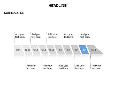 Relationship etapas timeline, Deslizar 10, 03667, Timelines & Calendars — PoweredTemplate.com