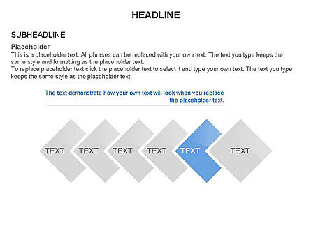 Square Relationship Stages Timeline, Slide 16, 03668, Timelines & Calendars — PoweredTemplate.com