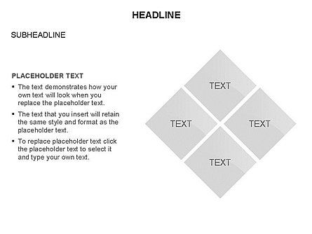 Square Relationship Stages Timeline, Slide 24, 03668, Timelines & Calendars — PoweredTemplate.com