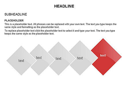 Square Relationship Stages Timeline, Slide 25, 03668, Timelines & Calendars — PoweredTemplate.com