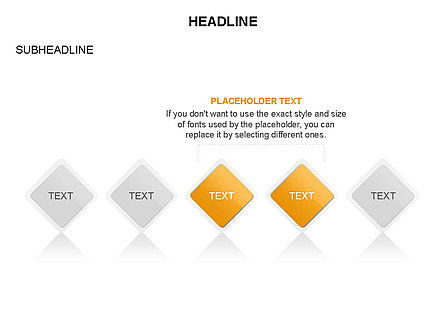 Timeline Tahap Hubungan Rhombus, Slide 12, 03669, Timelines & Calendars — PoweredTemplate.com