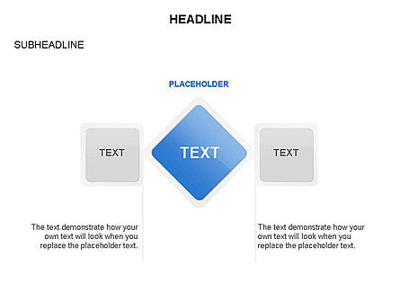 Rhombus Relationship Stages Timeline, Slide 29, 03669, Timelines & Calendars — PoweredTemplate.com