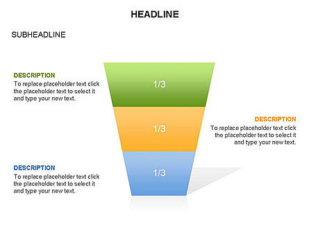 Trechterdiagram, Dia 31, 03672, Businessmodellen — PoweredTemplate.com
