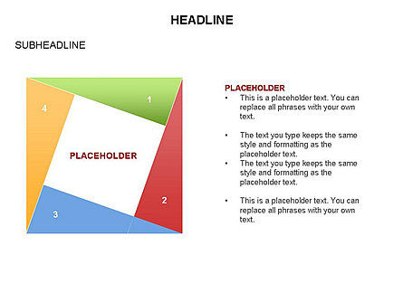 Triángulos y formas, Diapositiva 41, 03674, Formas — PoweredTemplate.com