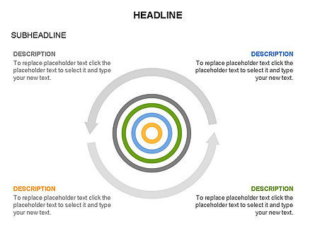 Línea de tiempo de objetivos, Diapositiva 27, 03677, Timelines & Calendars — PoweredTemplate.com