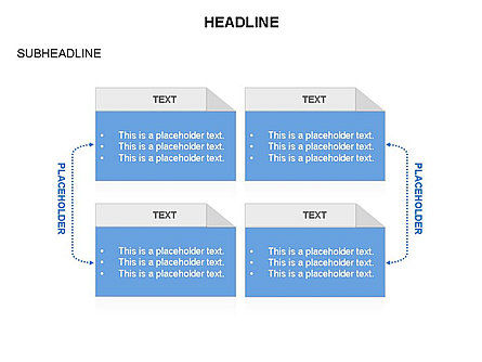 Blocchi di processo, Slide 25, 03679, Diagrammi di Processo — PoweredTemplate.com
