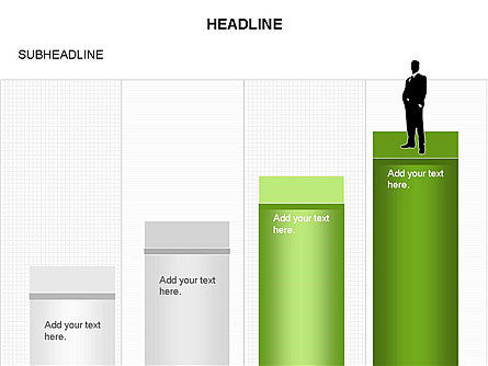 Column Charts, Slide 12, 03680, Graph Charts — PoweredTemplate.com