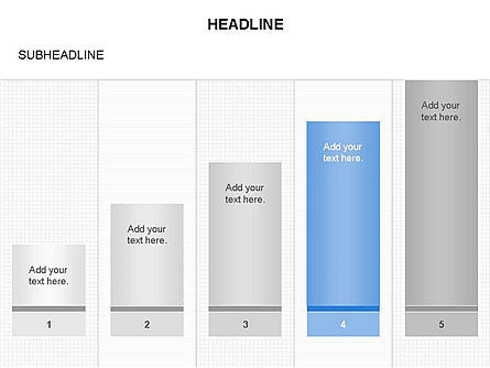 Column Charts, Slide 14, 03680, Graph Charts — PoweredTemplate.com