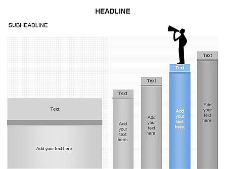 Gráficos de columnas, Diapositiva 22, 03680, Gráficos — PoweredTemplate.com