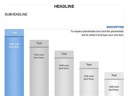 Column Charts, Slide 23, 03680, Graph Charts — PoweredTemplate.com