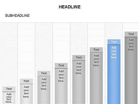 Column Charts, Slide 8, 03680, Graph Charts — PoweredTemplate.com