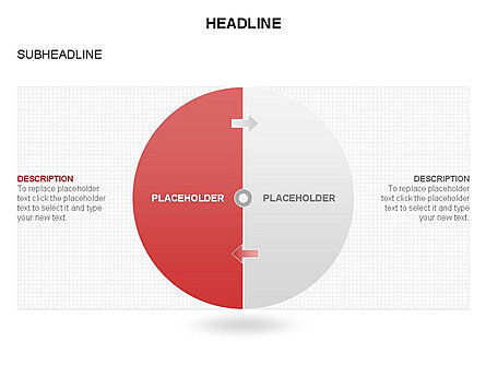 Pie chart collection, Diapositive 11, 03681, Diagrammes circulaires — PoweredTemplate.com