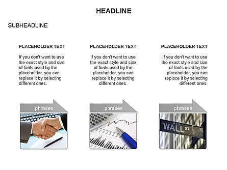 Traiter les blocs de texte, Diapositive 29, 03683, Schémas de procédés — PoweredTemplate.com