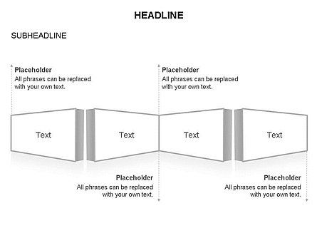 Timeline tekstblokken, Dia 26, 03686, Stage diagrams — PoweredTemplate.com
