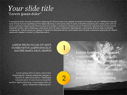 Modèle de présentation des étapes, Diapositive 14, 03691, Modèles de présentations — PoweredTemplate.com
